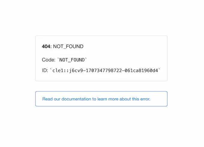 Vercel 404 Error